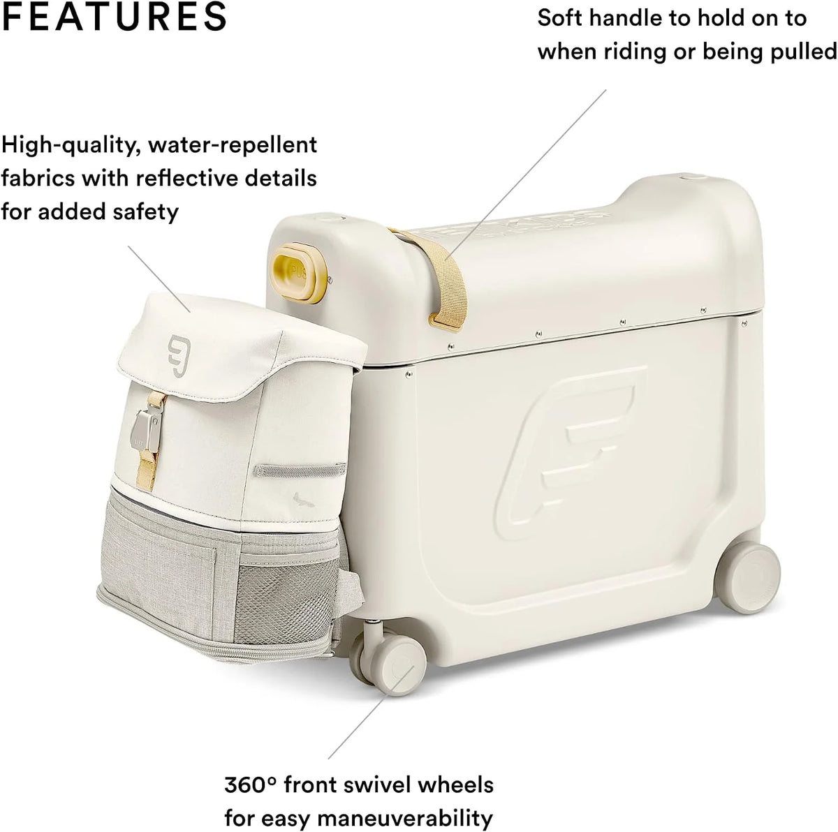 Stokke JetKids Travel Bundle, White
