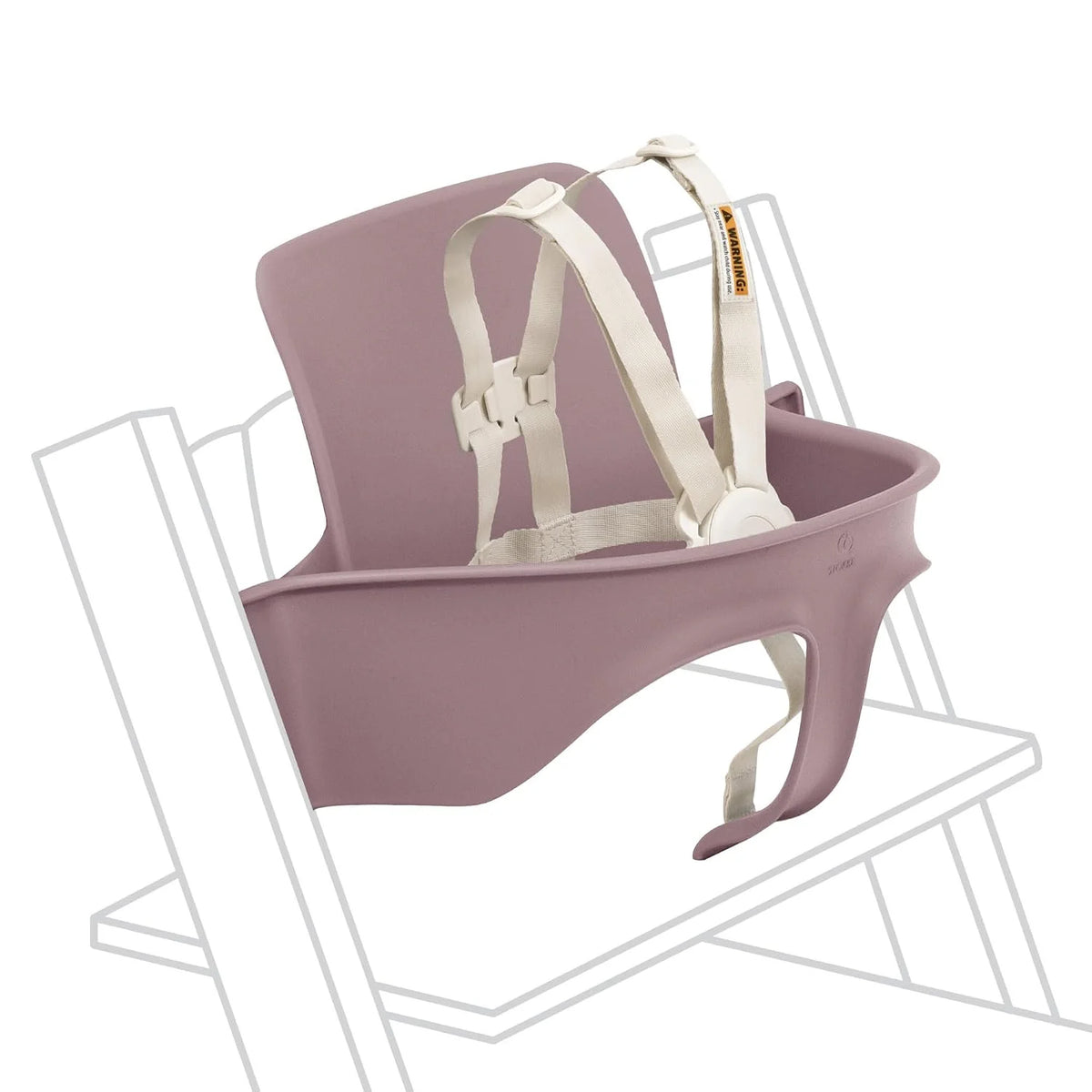 Stokke Tripp Trapp Baby Set, Ages 6-36 Months, Heather Mauve