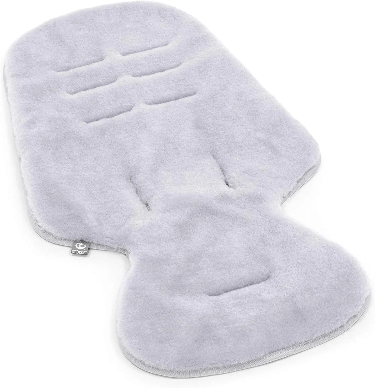 Stokke All-Weather Inlay, Grey Pearl - Reversible Stroller Liner - Fits Xplory Strollers - Machine Washable