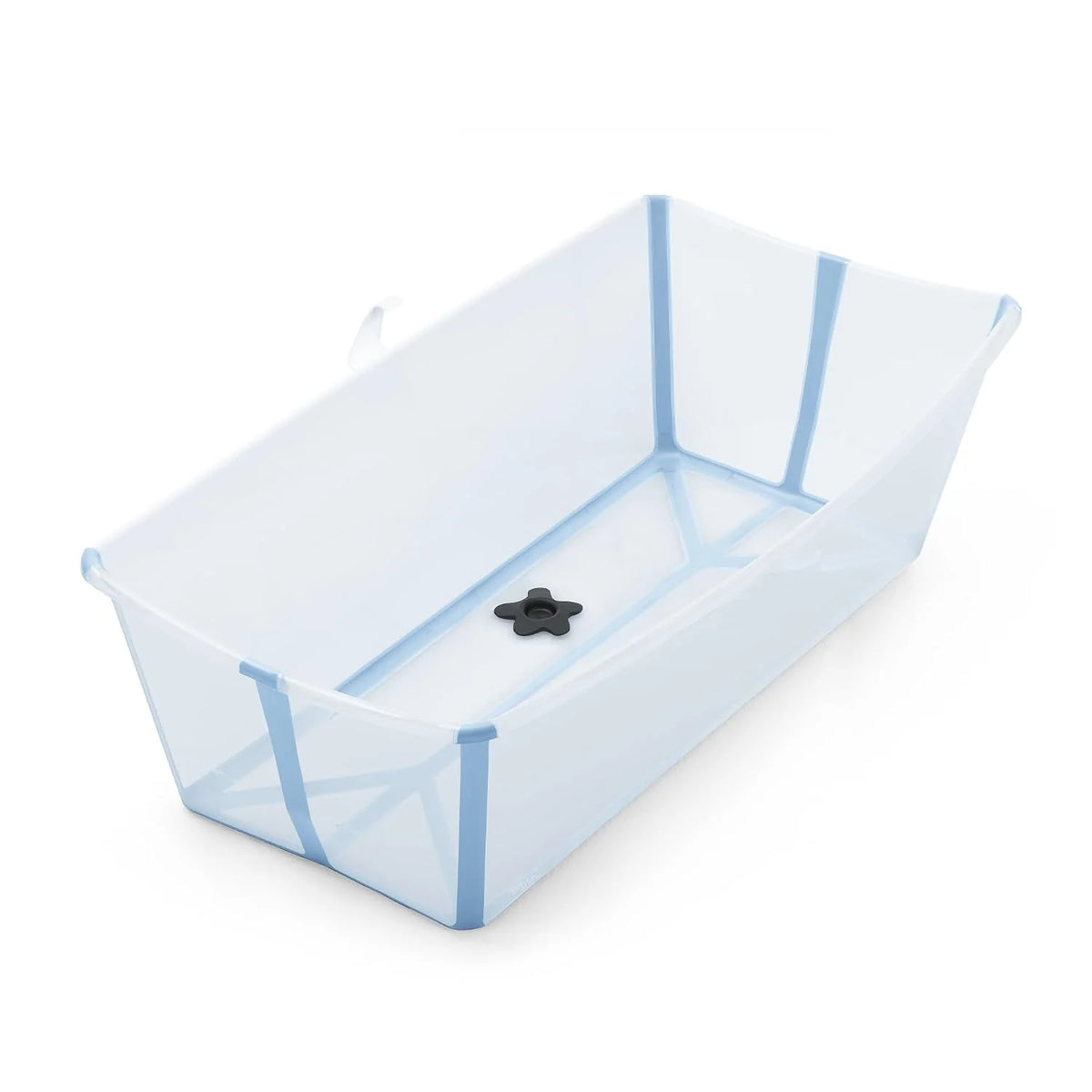 Stokke Flexi Bath X-Large Baby Bathtub - 31.5 x 15.7 x 9.4 in, Ocean Blue