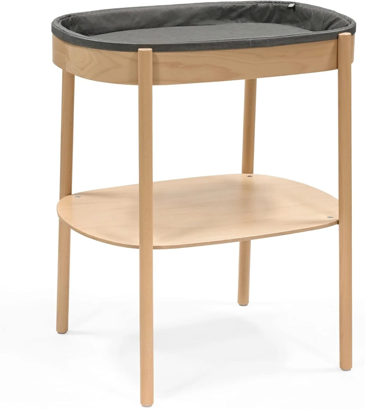 Stokke Sleepi Changing Table, Natural - Allows Sideways & Parent-Facing Positions - Cushioned Pad Included