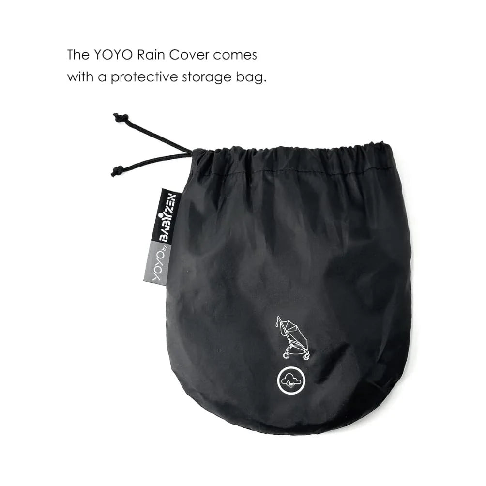Stokke YOYO Rain Cover for 6+ Color Pack - Protect Baby from Bad Weather - Easy to Install & Store - Includes Storage Bag